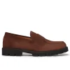 Discount Mallet Broadgate Loafer Mocha Suede