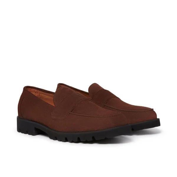 Discount Mallet Broadgate Loafer Mocha Suede
