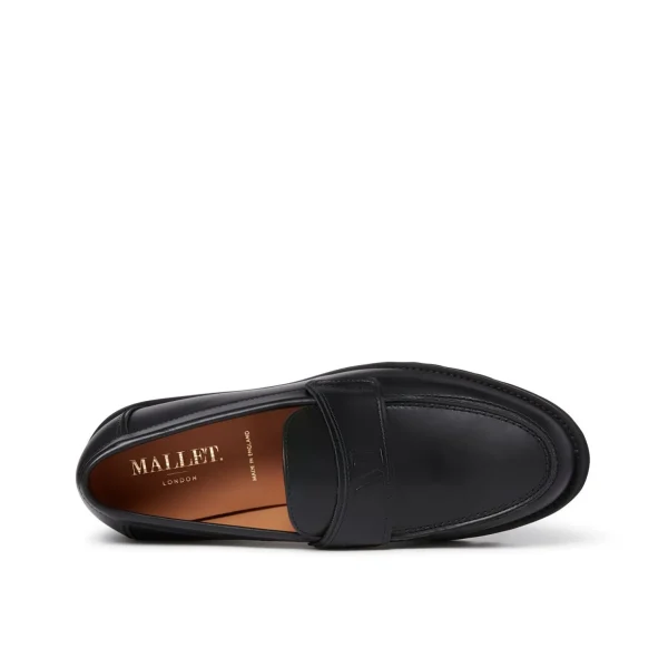 Best Mallet Broadgate Loafer Triple Black