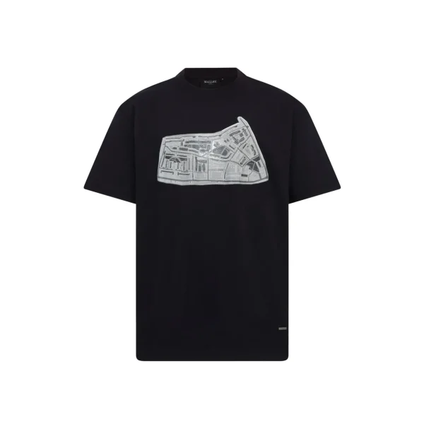 Cheap Mallet Estate Graphic Tee Black Organic
