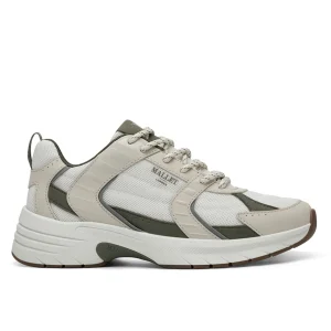 Cheap Mallet Holloway Off-White Womens Khaki