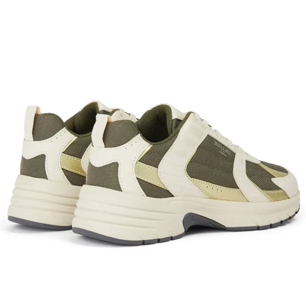 Outlet Mallet Holloway Womens Khaki Cream