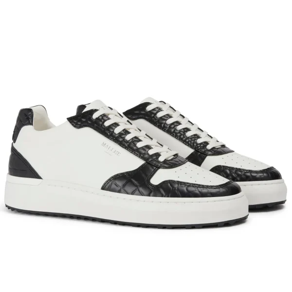 Sale Mallet Hoxton 2.0 White Black Croc