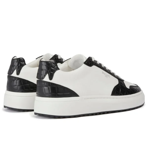 Sale Mallet Hoxton 2.0 White Black Croc