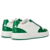 Clearance Mallet Hoxton 2.0 White Croc Green