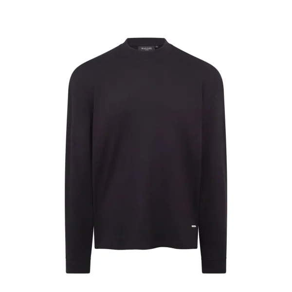 mallet_long_sleeve_interl_0-1.webp Discount Mallet Long Sleeve Interlock Tee Black Organic