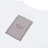 New Mallet Long Sleeve Interlock Tee White Organic