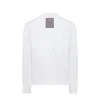 New Mallet Long Sleeve Interlock Tee White Organic