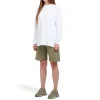 New Mallet Long Sleeve Interlock Tee White Organic