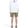 New Mallet Long Sleeve Interlock Tee White Organic