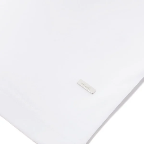 New Mallet Long Sleeve Interlock Tee White Organic