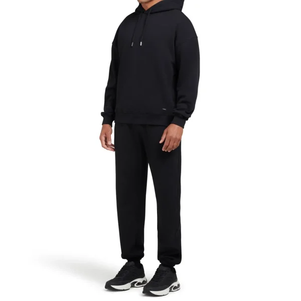 Discount Mallet Loopback Hoodie Black Organic