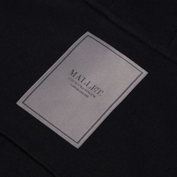 Discount Mallet Loopback Hoodie Black Organic