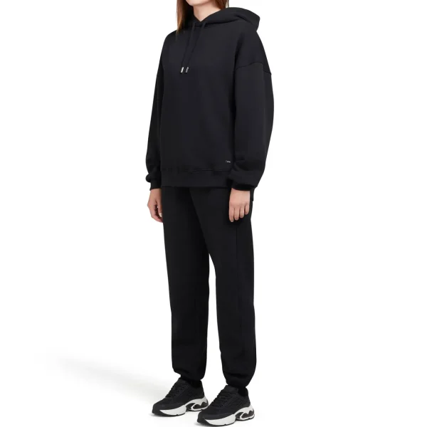 Discount Mallet Loopback Hoodie Black Organic