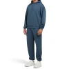 Fashion Mallet Loopback Hoodie Navy Organic
