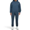 Fashion Mallet Loopback Hoodie Navy Organic