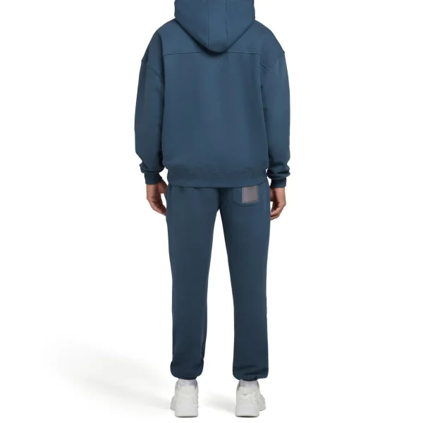 Fashion Mallet Loopback Hoodie Navy Organic