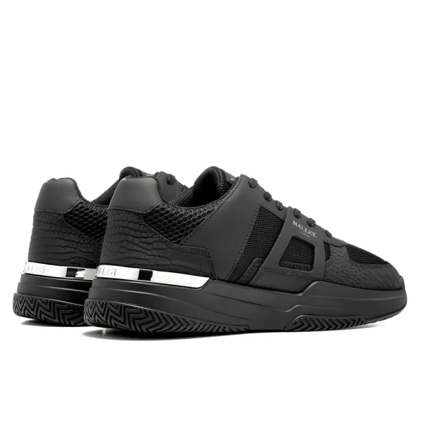 Cheap Mallet Marquess Croc Triple Black