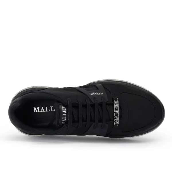 Shop Mallet Marquess Lace Up Triple Black