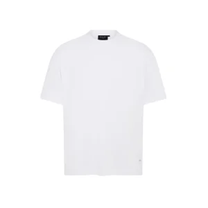 mallet_short_sleeve_inter_0.webp Outlet Mallet Short Sleeve Interlock Tee White Organic