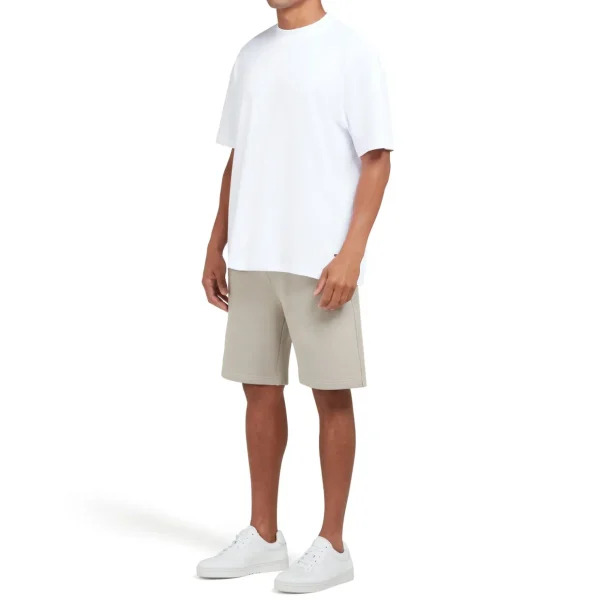 mallet_short_sleeve_inter_1.webp Outlet Mallet Short Sleeve Interlock Tee White Organic