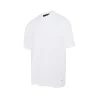 mallet_short_sleeve_inter_2.webp Outlet Mallet Short Sleeve Interlock Tee White Organic