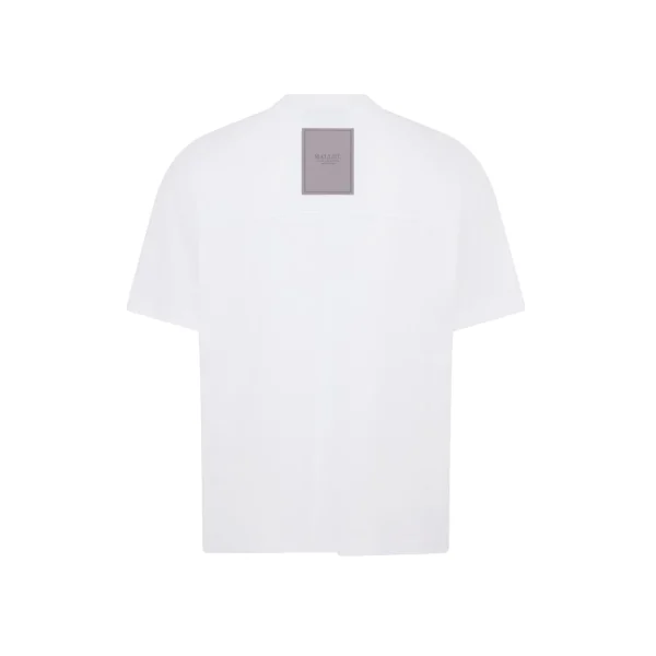 mallet_short_sleeve_inter_3.webp Outlet Mallet Short Sleeve Interlock Tee White Organic