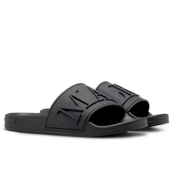mallet_slide_split_womens_1.webp Fashion Mallet Slide Split Womens Triple Black